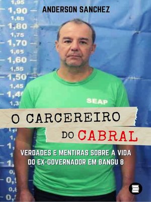 cover image of O carcereiro do Cabral